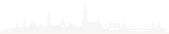 Silhouette der Stadt