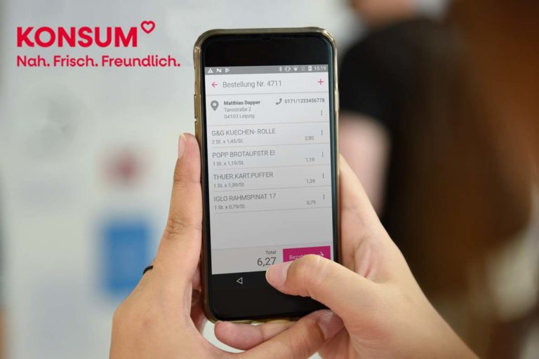 Mobile Kasse Checkout